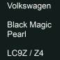 Preview: Volkswagen, Black Magic Pearl, LC9Z / Z4.